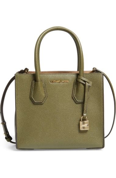 michael kors mercer olive|Michael Kors olive green crossbody.